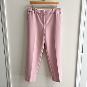 Talbots Light Pink Quartz Hampshire Ankle Dress Pants 12